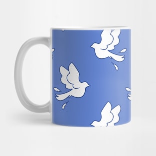 Peace Dove Pattern Mug